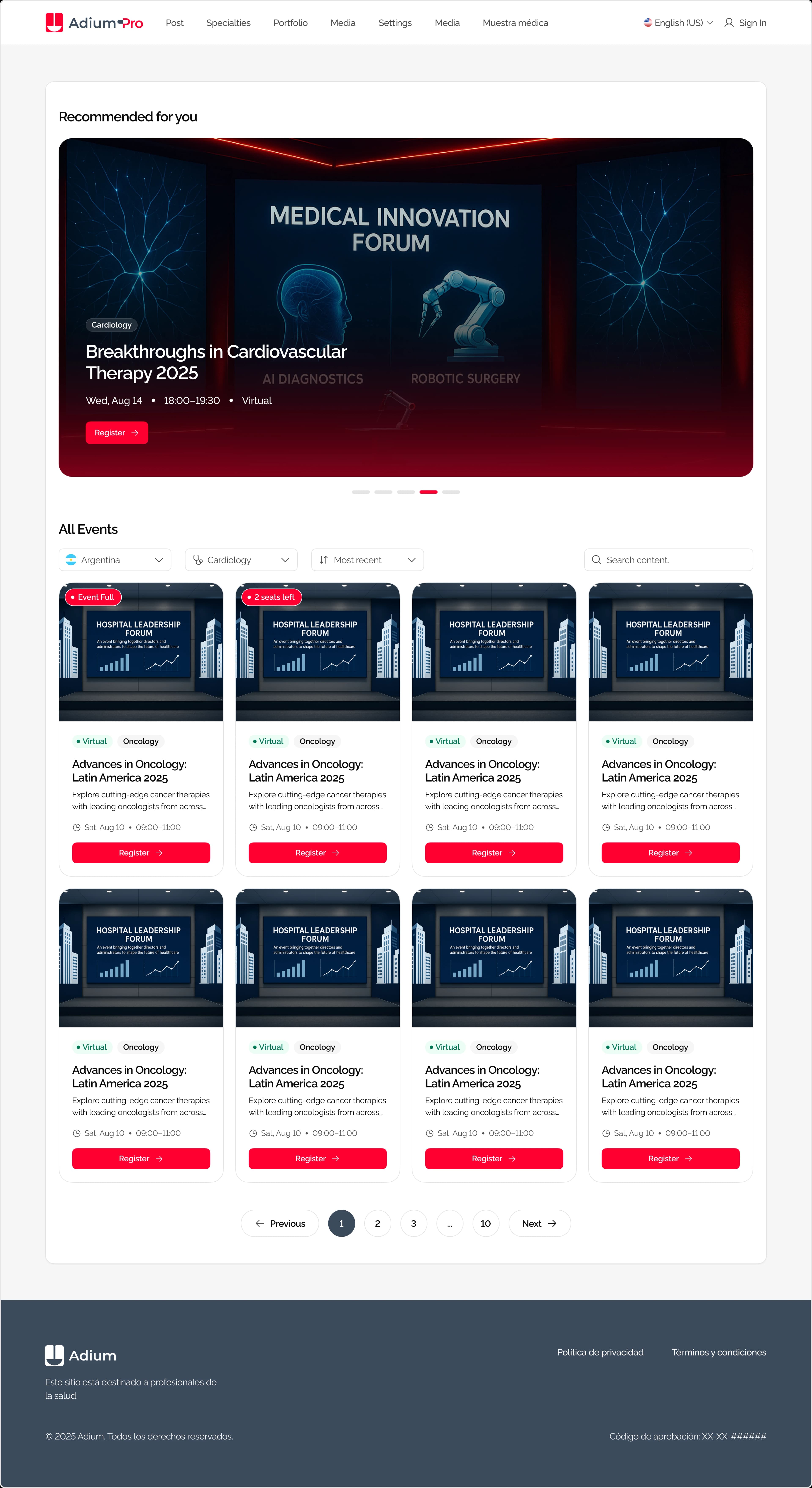 Adiumpro — feature view